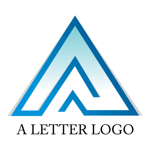 A Letter Design Logo PNG Vector