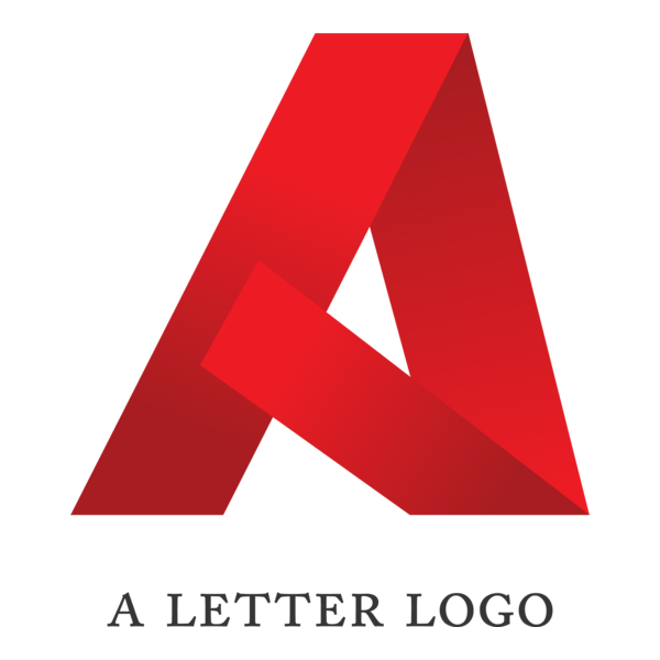 A Letter Logo PNG Vector