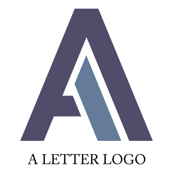 A Letter Logo PNG Vector