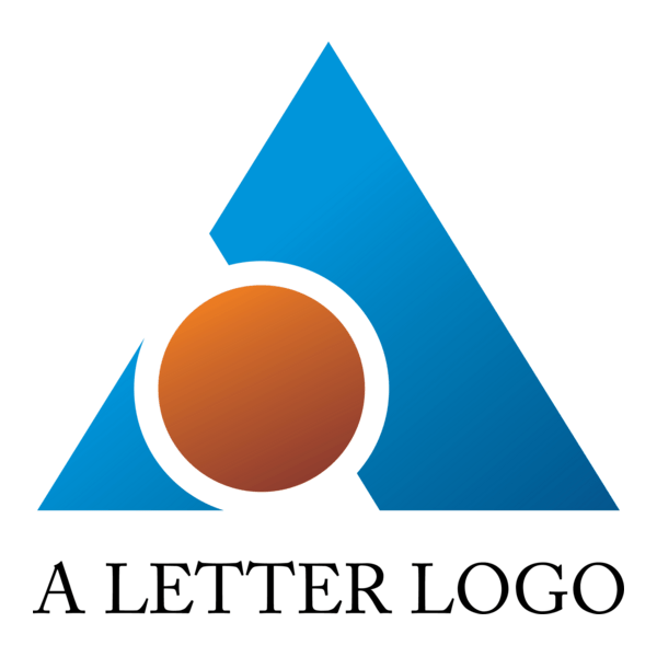 A Letter Logo PNG Vector