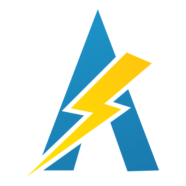 A Letter Power Logo PNG Vector