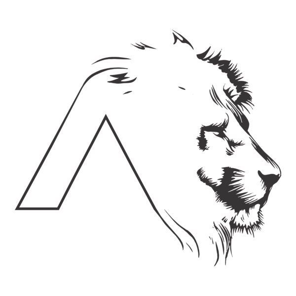 A Lion Logo PNG Vector