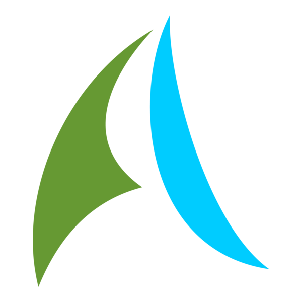 A Ship Letter Logo PNG Vector