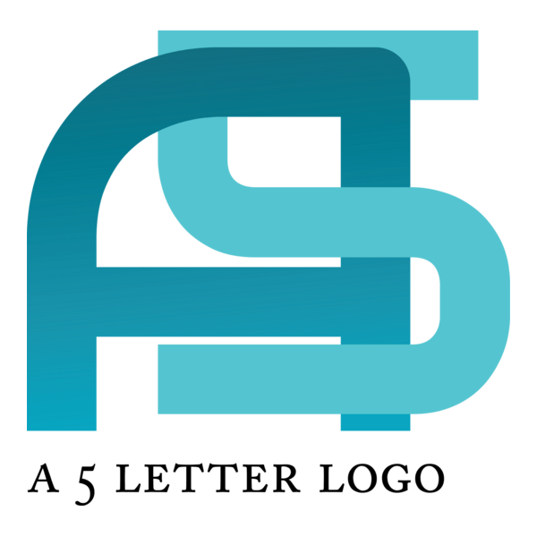 A5 Letter Design Logo PNG Vector