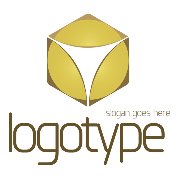 Abstract Cube Logo PNG Vector