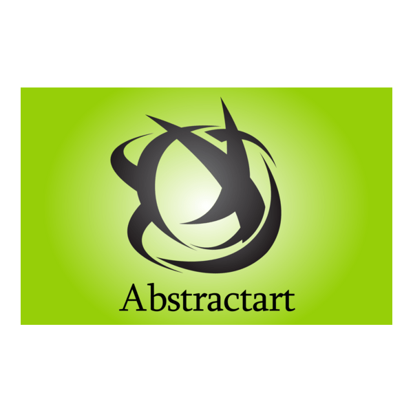 Abstract Grey Swirly Art Logo PNG Vector