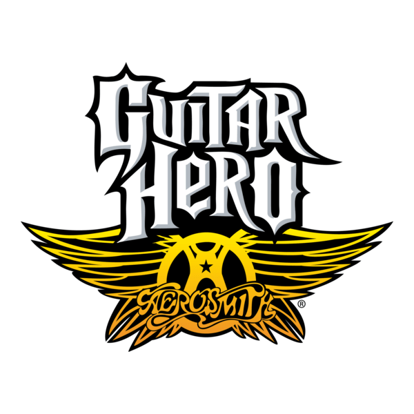 Aerosmith Guitar Hero Logo PNG Vector