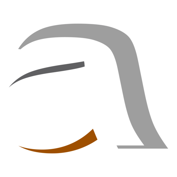 Alphabet A Cut Logo PNG Vector