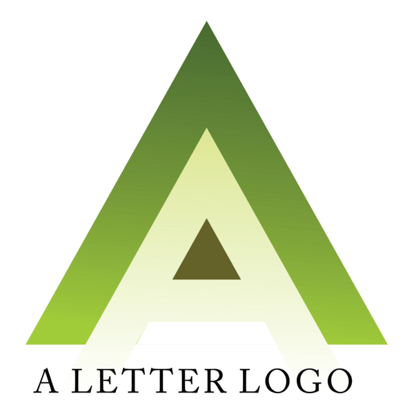 Alphabet A Design Logo PNG Vector