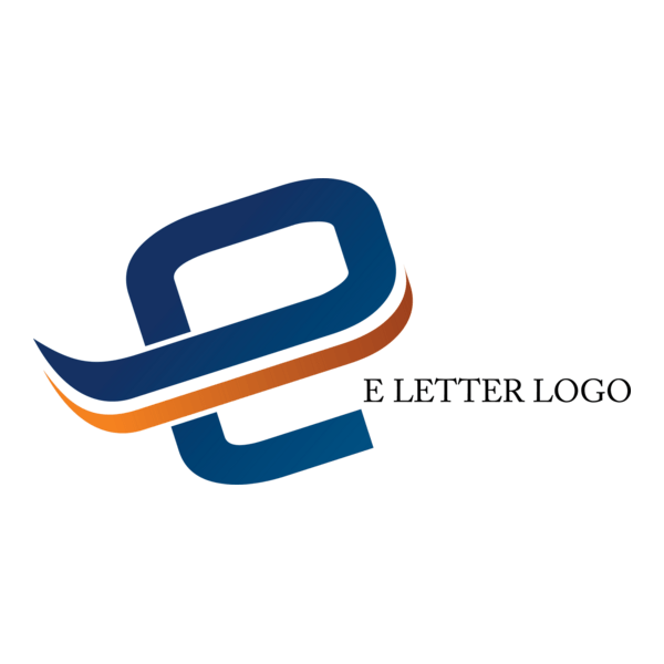 Alphabet E Design Logo PNG Vector