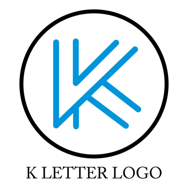 Alphabet K Design Logo PNG Vector