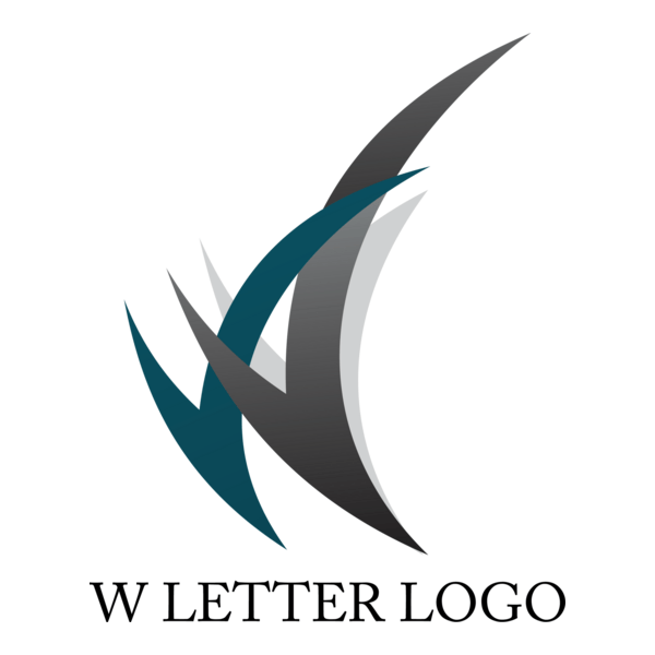 Alphabet W Design Logo PNG Vector
