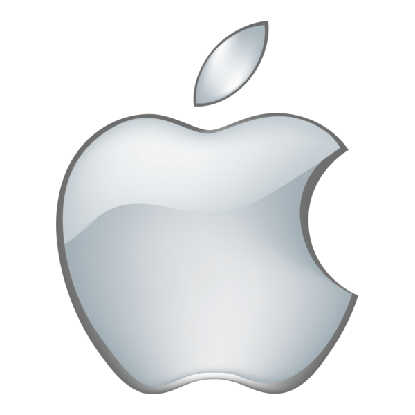 Apple 3D Logo PNG Vector