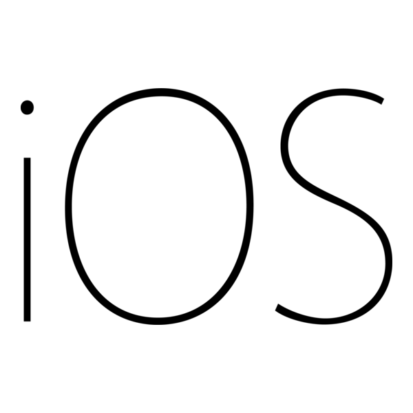 Apple iOS Logo PNG Vector