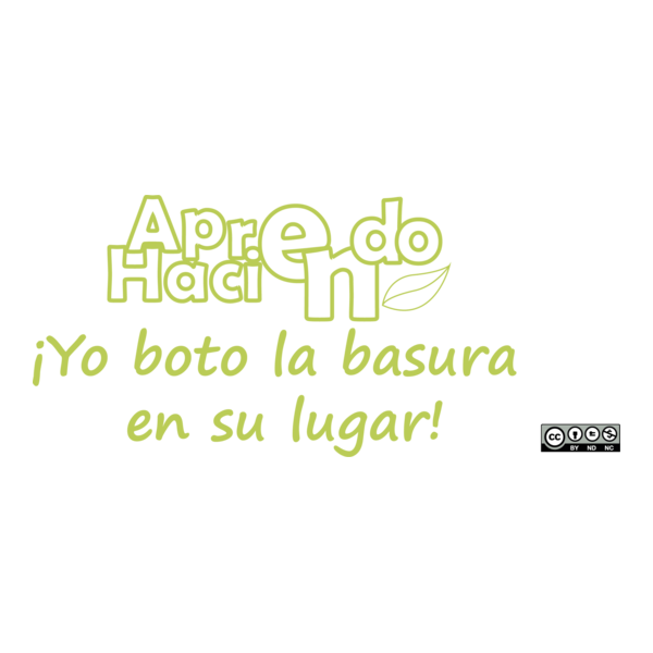 Aprendo Haciendo - Campaña ambiental Logo PNG Vector