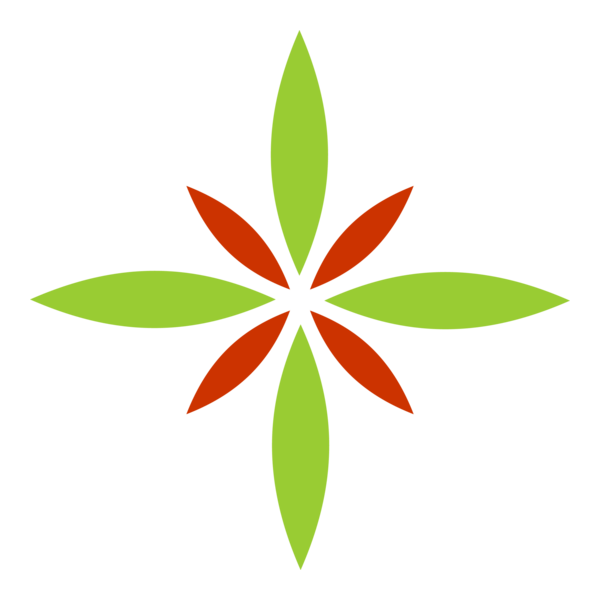 Art Flower Logo PNG Vector