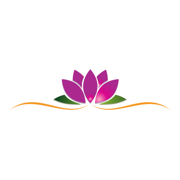 Art Rose Lotus Logo PNG Vector
