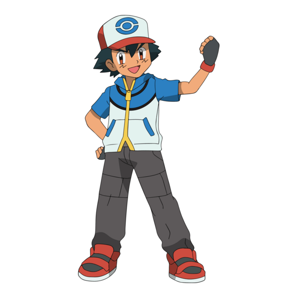 Ash Ketchum Logo PNG Vector