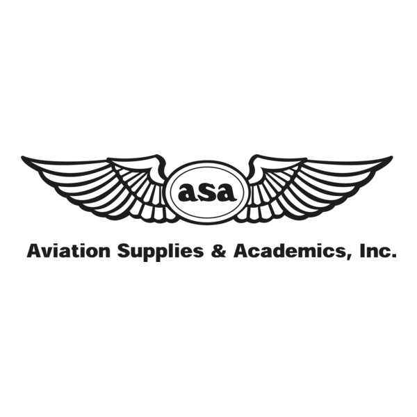 Aviation Supplies & Academics Logo PNG Vector