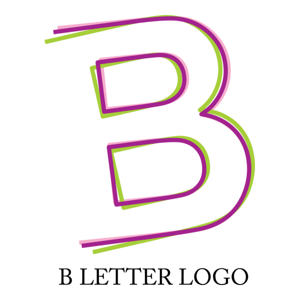 B Alphabet Idea Logo PNG Vector