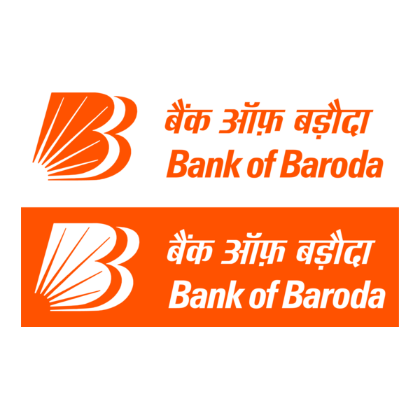 Bank of Baroda BoB Logo PNG Vector