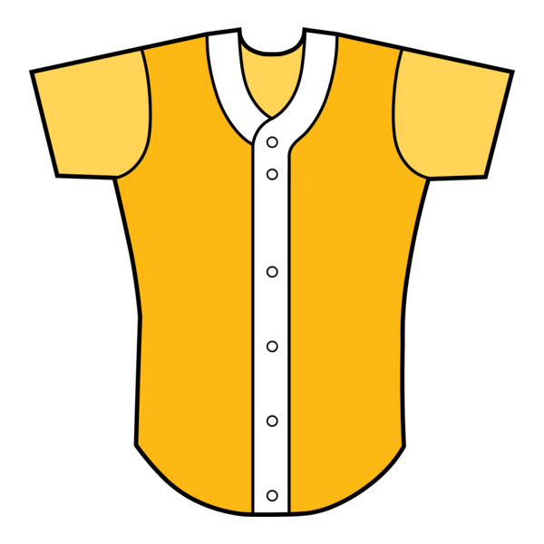 BASEBALL SHIRT FRONT VIEW Logo PNG Vector