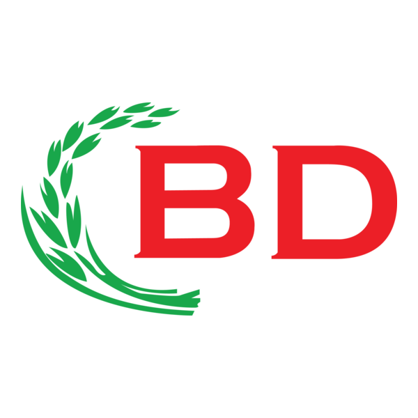 BD Rice Logo PNG Vector