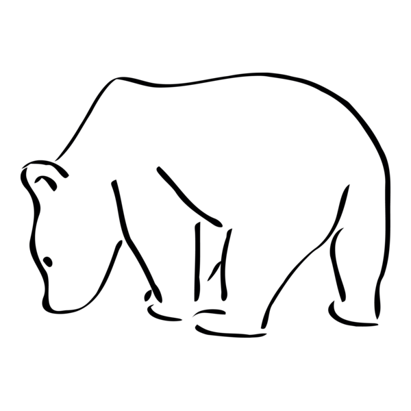 Bear Logo PNG Vector