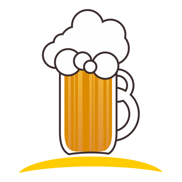 Beer Cup Logo PNG Vector