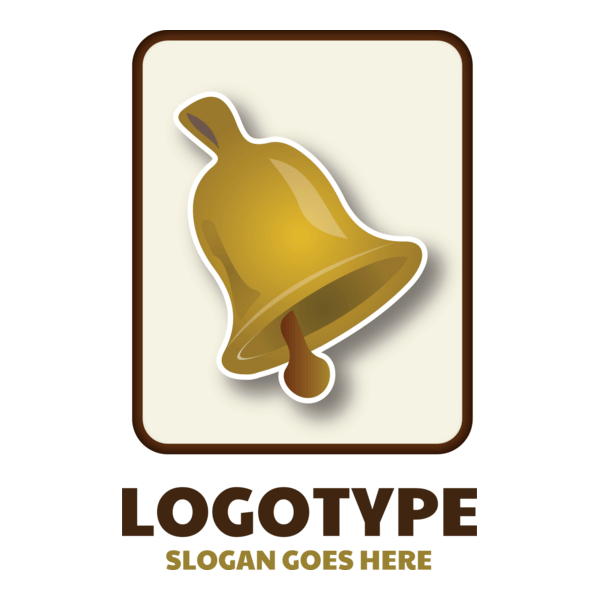 Bell Design Logo PNG Vector