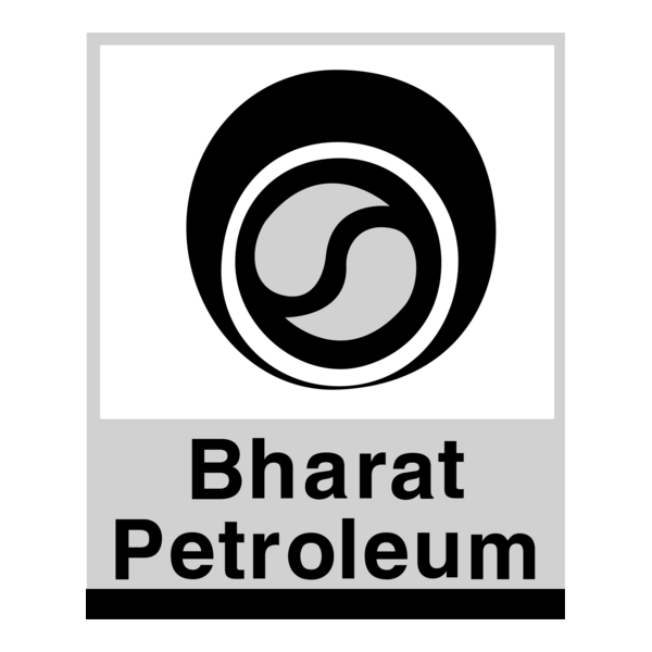 Bharat Petroleum Black Logo PNG Vector