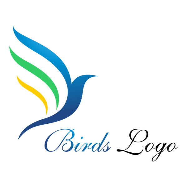 Bird Art Inspiration Logo PNG Vector