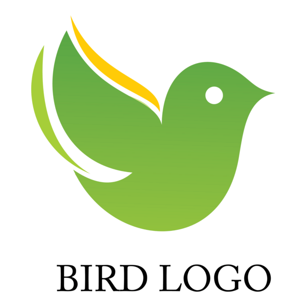 Bird Design Logo PNG Vector
