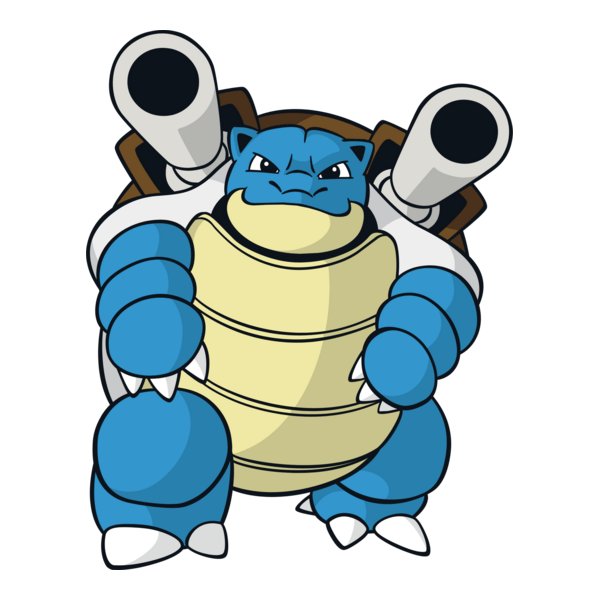 Blastoise Logo PNG Vector