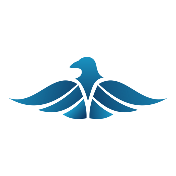 Blue Eagle Logo PNG Vector