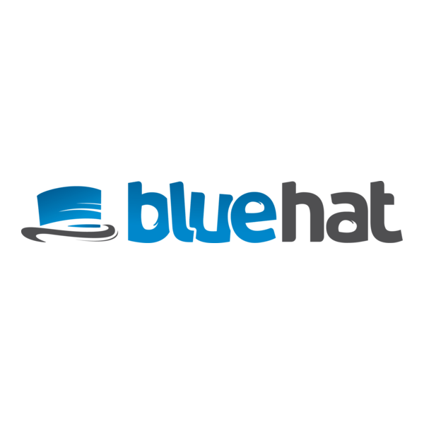 Blue Hat Logo PNG Vector