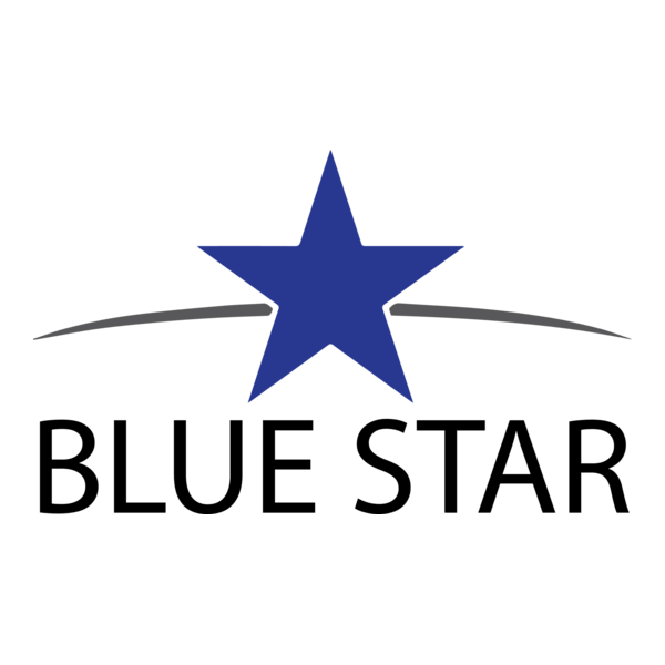 Blue Star Logo PNG Vector