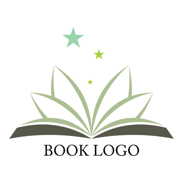 Bookshop Design Logo PNG Vector