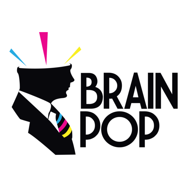 Brain Pop Graphics Logo PNG Vector