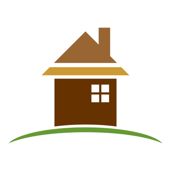 Brown Buildings Logo PNG Vector