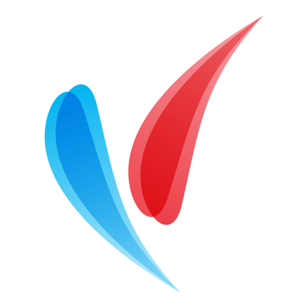 Brush V Logo PNG Vector