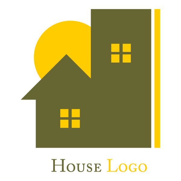 Building Construction Set Logo PNG Vector