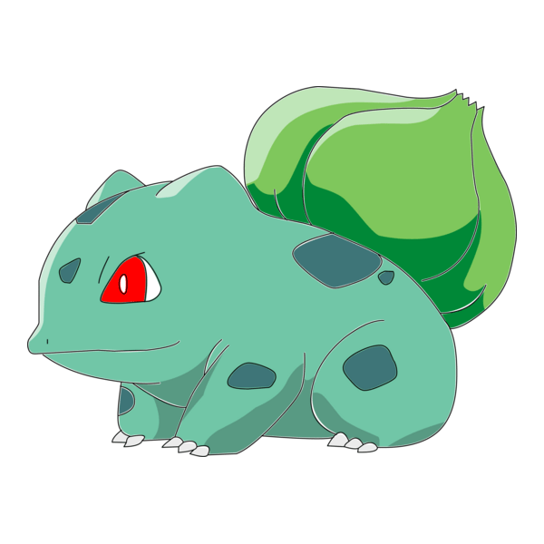 Bulbasaur Logo PNG Vector