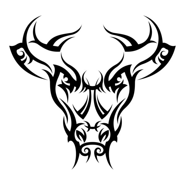 Bull Logo PNG Vector