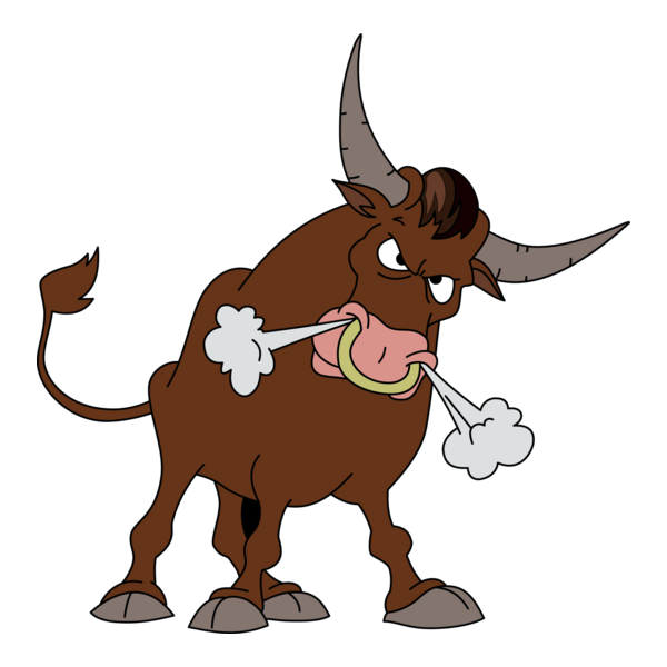 Bull Logo PNG Vector