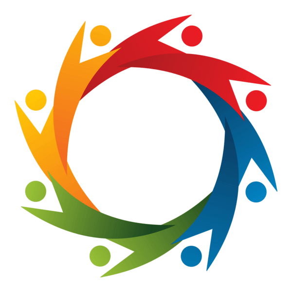 Business People Circle Logo PNG Vector