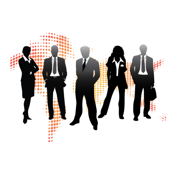 Business People Logo PNG Vector