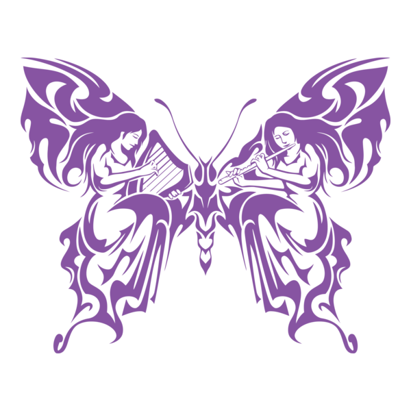 Butterfly Logo PNG Vector