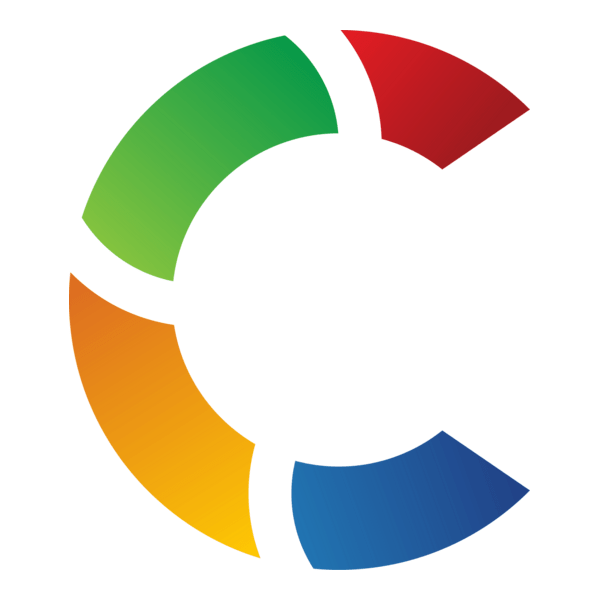 C Colour Letter Logo PNG Vector