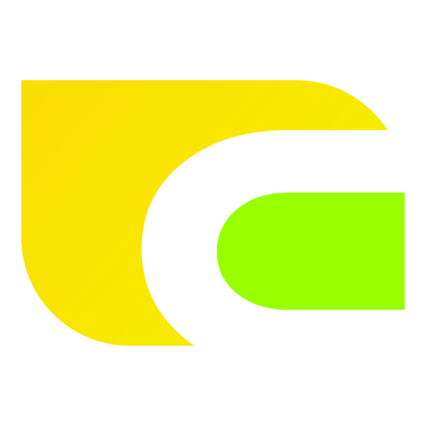 C Green Letter Logo PNG Vector